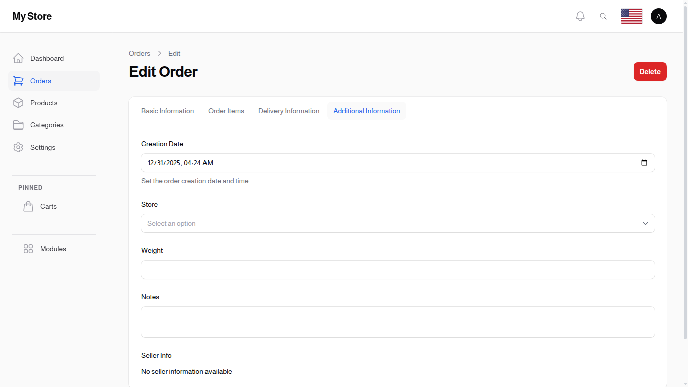 Additional Information