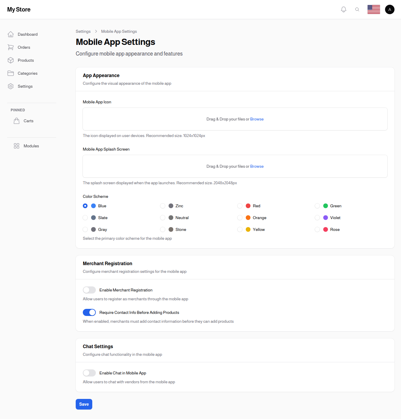 Mobile App Color Schemes